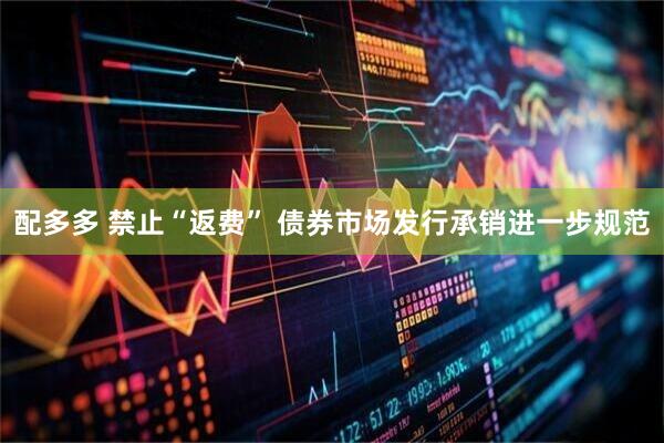 配多多 禁止“返费” 债券市场发行承销进一步规范