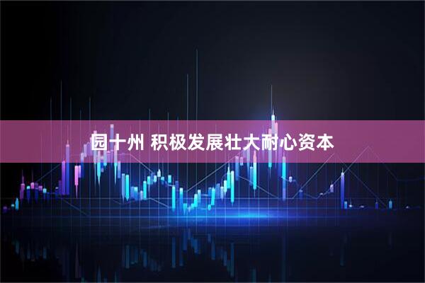 园十州 积极发展壮大耐心资本