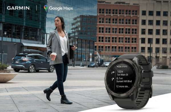至尊配资 Google地图现已在 Garmin 智能手表上可用