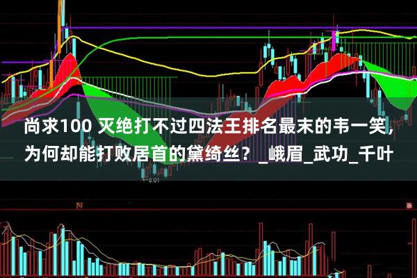 尚求100 灭绝打不过四法王排名最末的韦一笑，为何却能打败居首的黛绮丝？_峨眉_武功_千叶